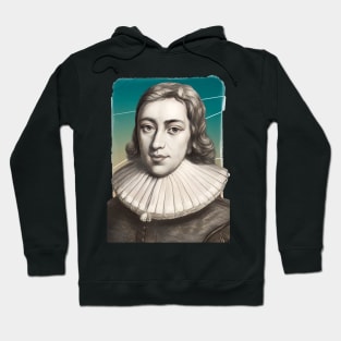 English Poet John Milton illustration Hoodie